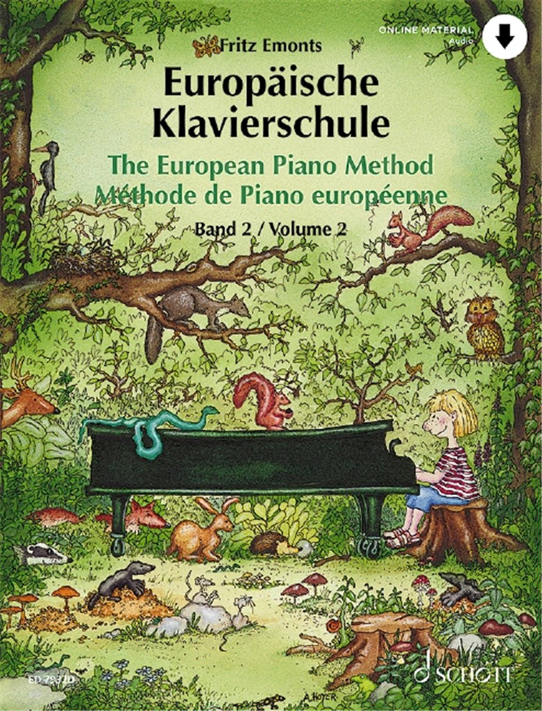 Europäische Klavierschule Band 2
